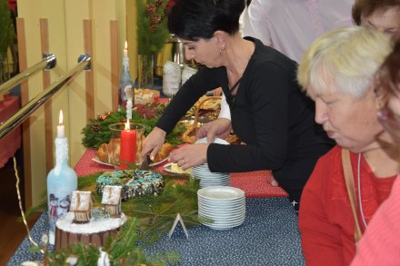 Wernisaż wystawy świątecznej